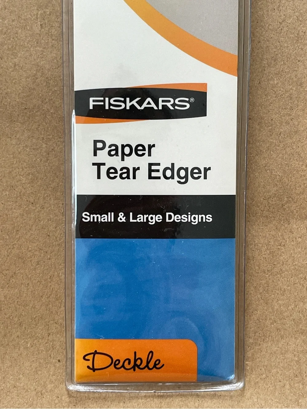 FISKARS Paper Tear Edger Small & Large Designs Deckle
